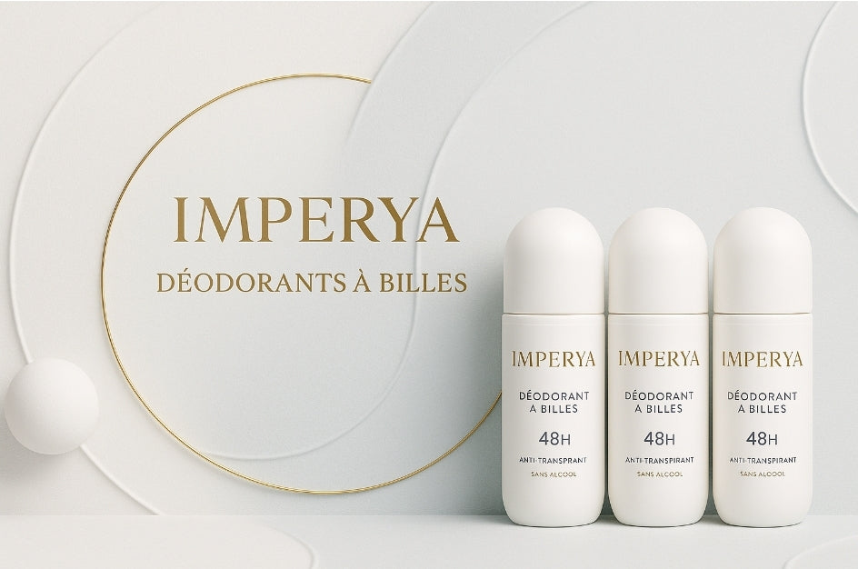 Gamme déodorant Imperya : fraîcheur et protection naturelle

Une protection efficace tout au long de la journée

La gamme déodorant Imperya a été spécialement conçue pour offrir une protection durable