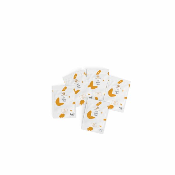 Paquet De 15 Sachets De Gel Désinfectant Mains Aloe Et Citron - 3ml(x15)