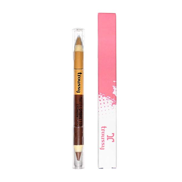 Crayon à Paupières Double Couleur Jumbo Col. J4 Caramel Chocolat - 5gr