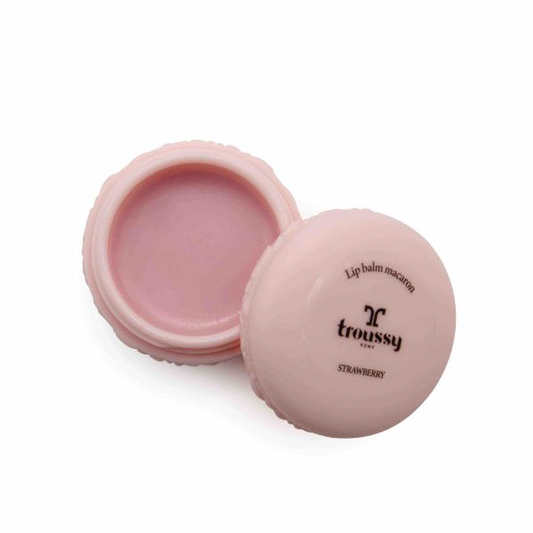 Baume à lèvres Macarons Col. 2 Fraise - 5Gr